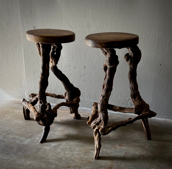 Driftwood stool online