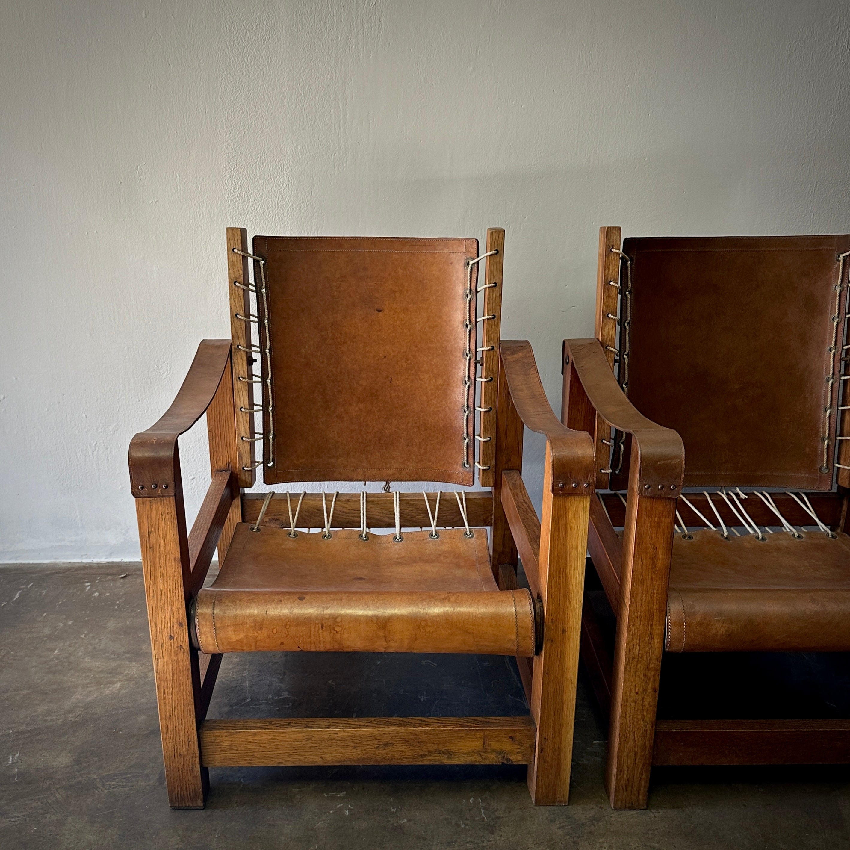 Pair of Leather Chairs