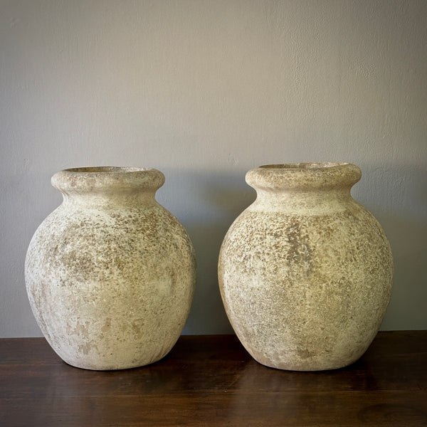 Pair of Willy Guhl Pots