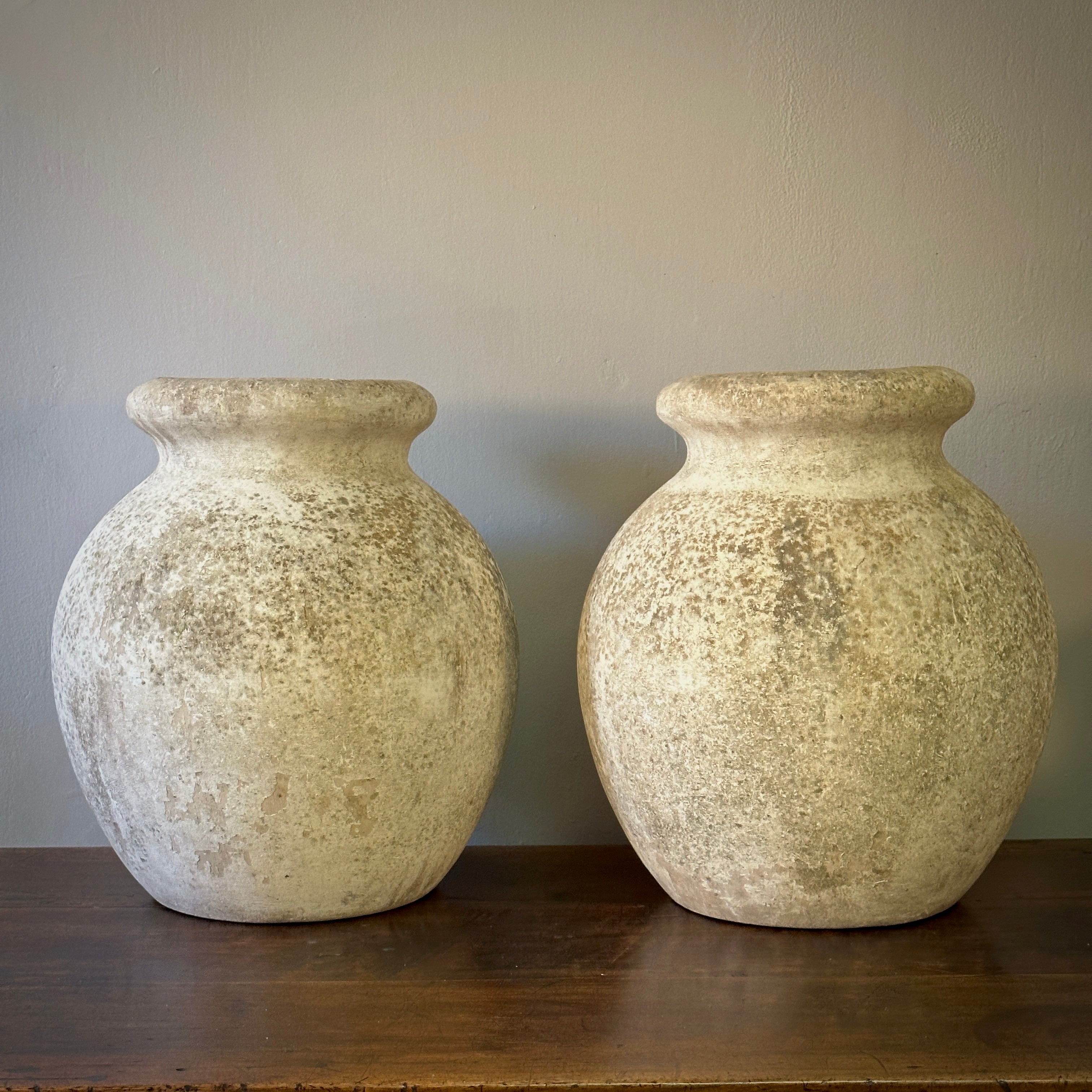 Pair of Willy Guhl Pots