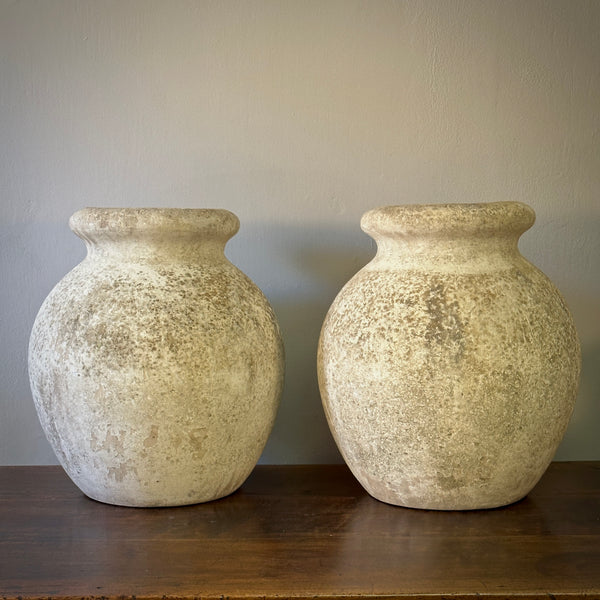 Pair of Willy Guhl Pots