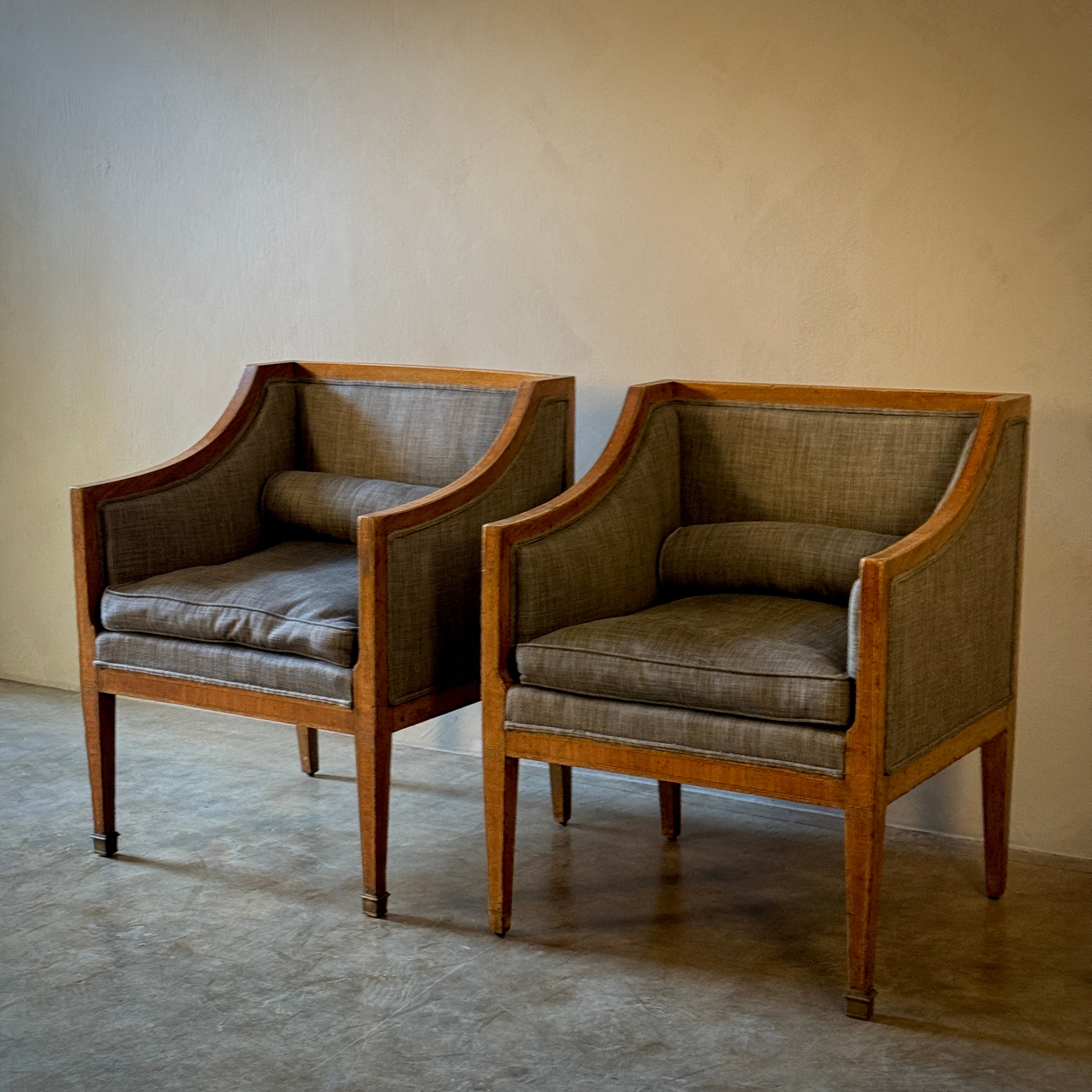 Pair of Empire Chairs