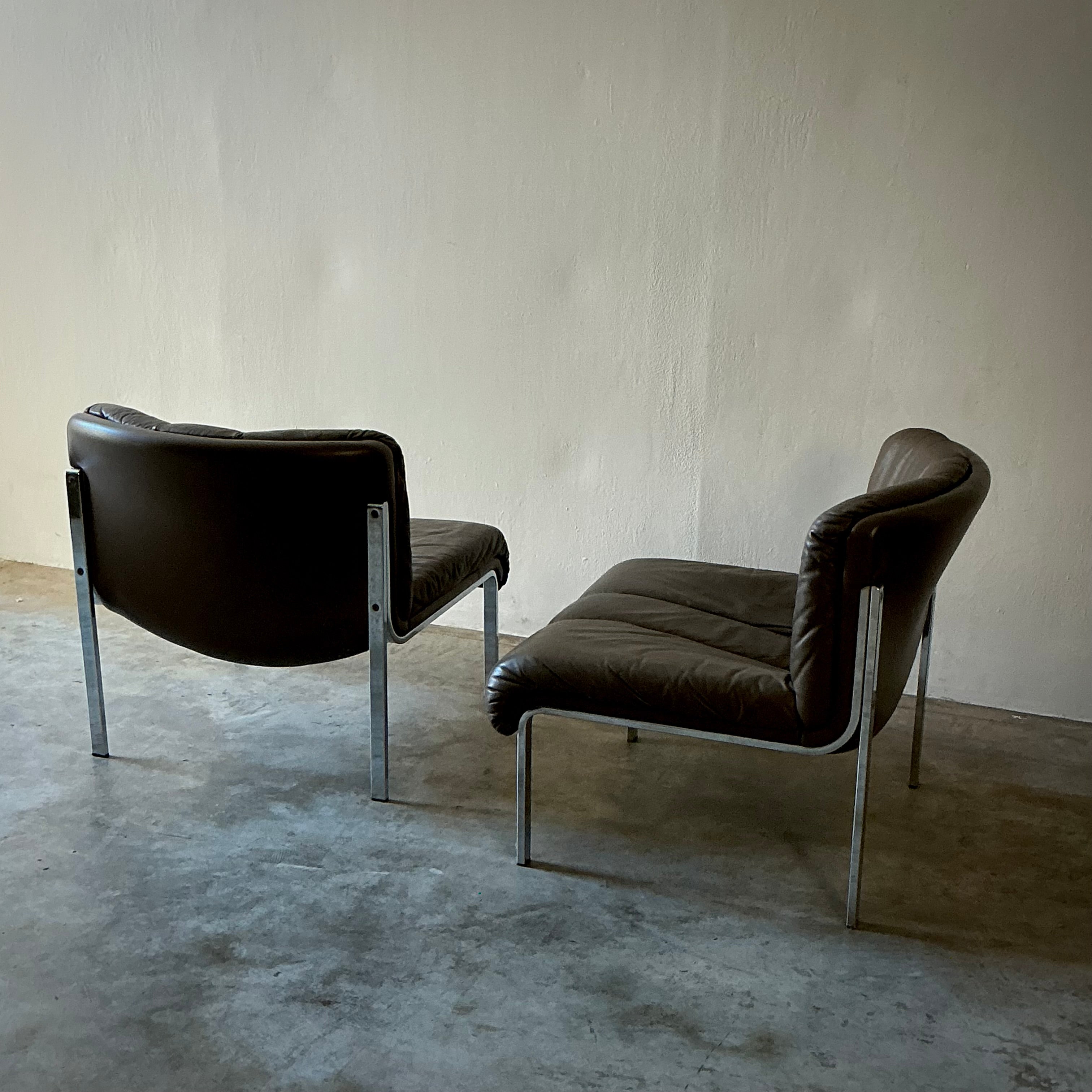 Pair of Leather Chairs