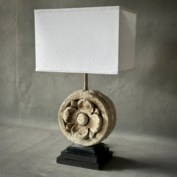 Stone architectural lamp