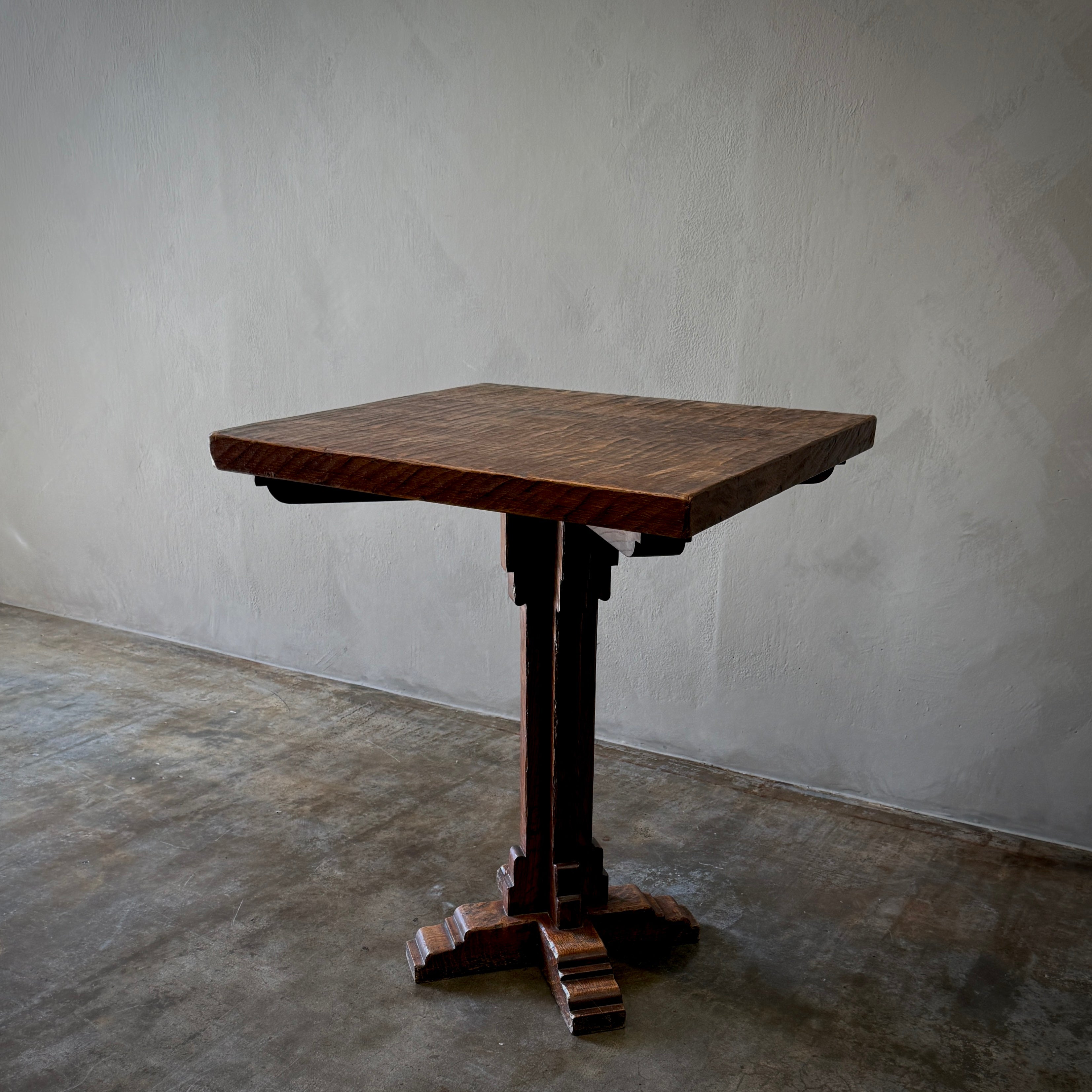 Hand Carved Bistro Table