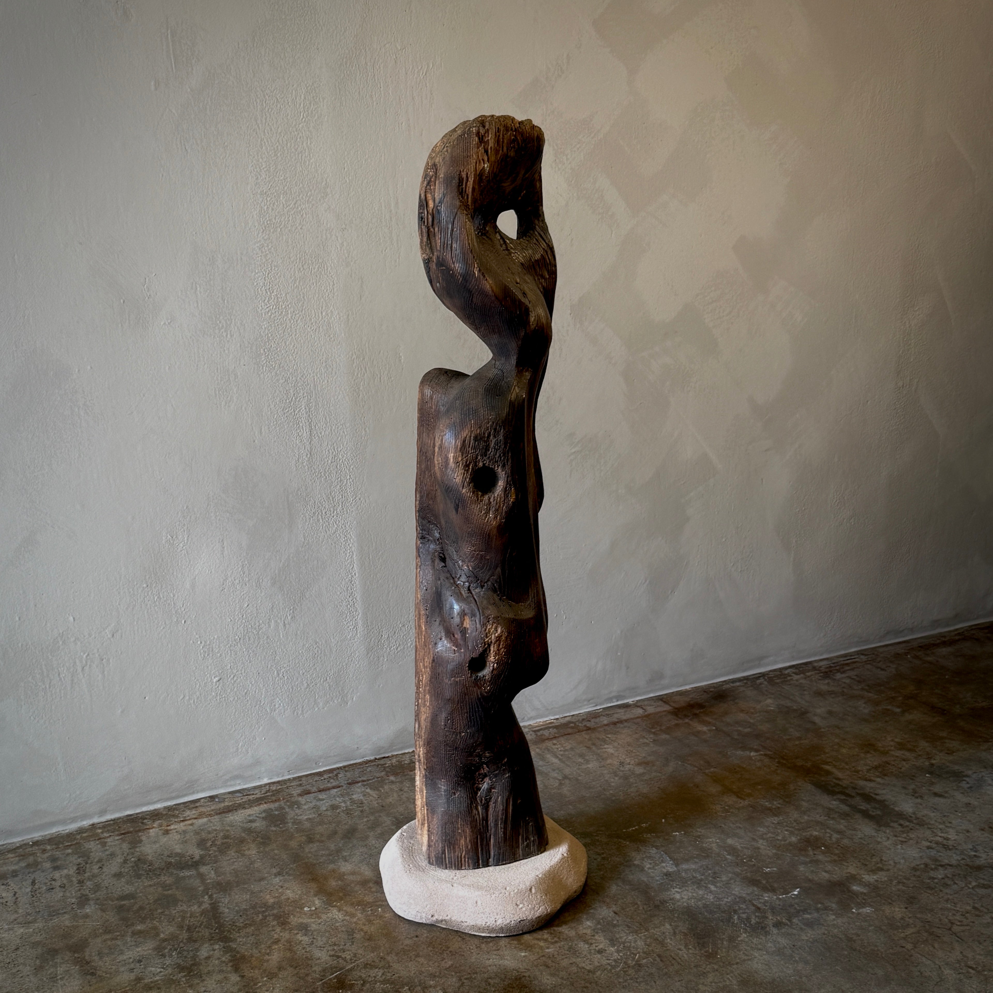 French Oak Sculpture