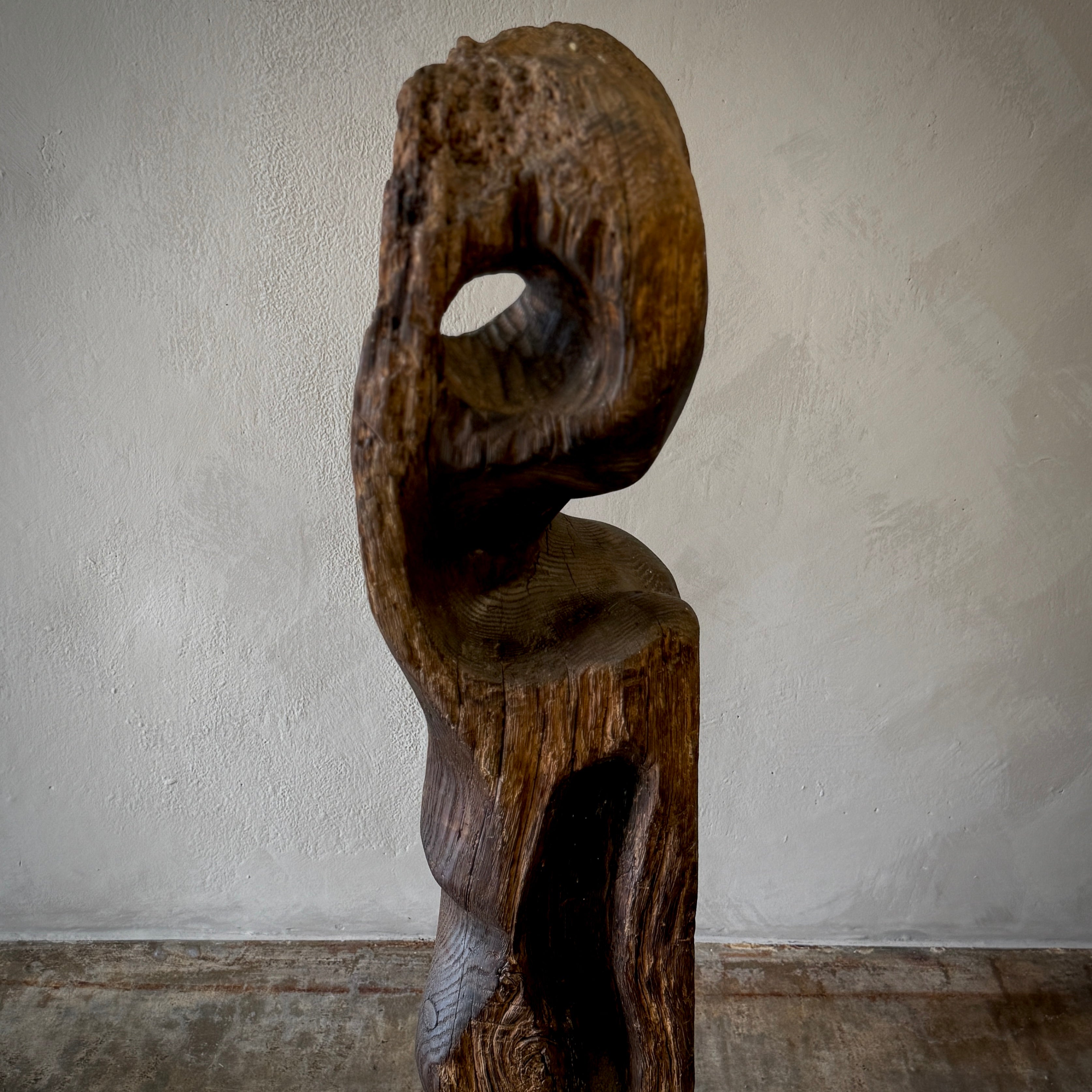 French Oak Sculpture