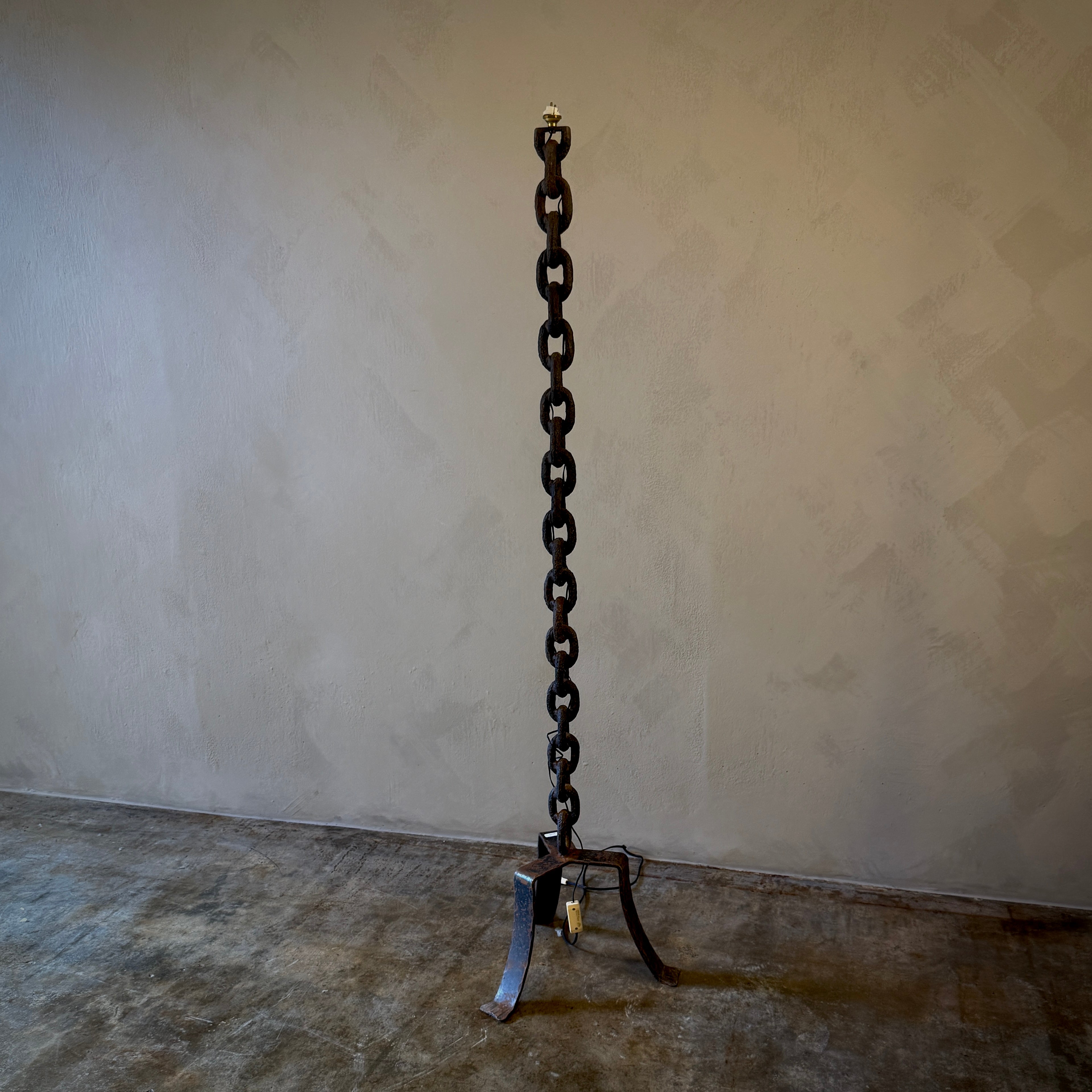 Iron Chain Floor Lamp