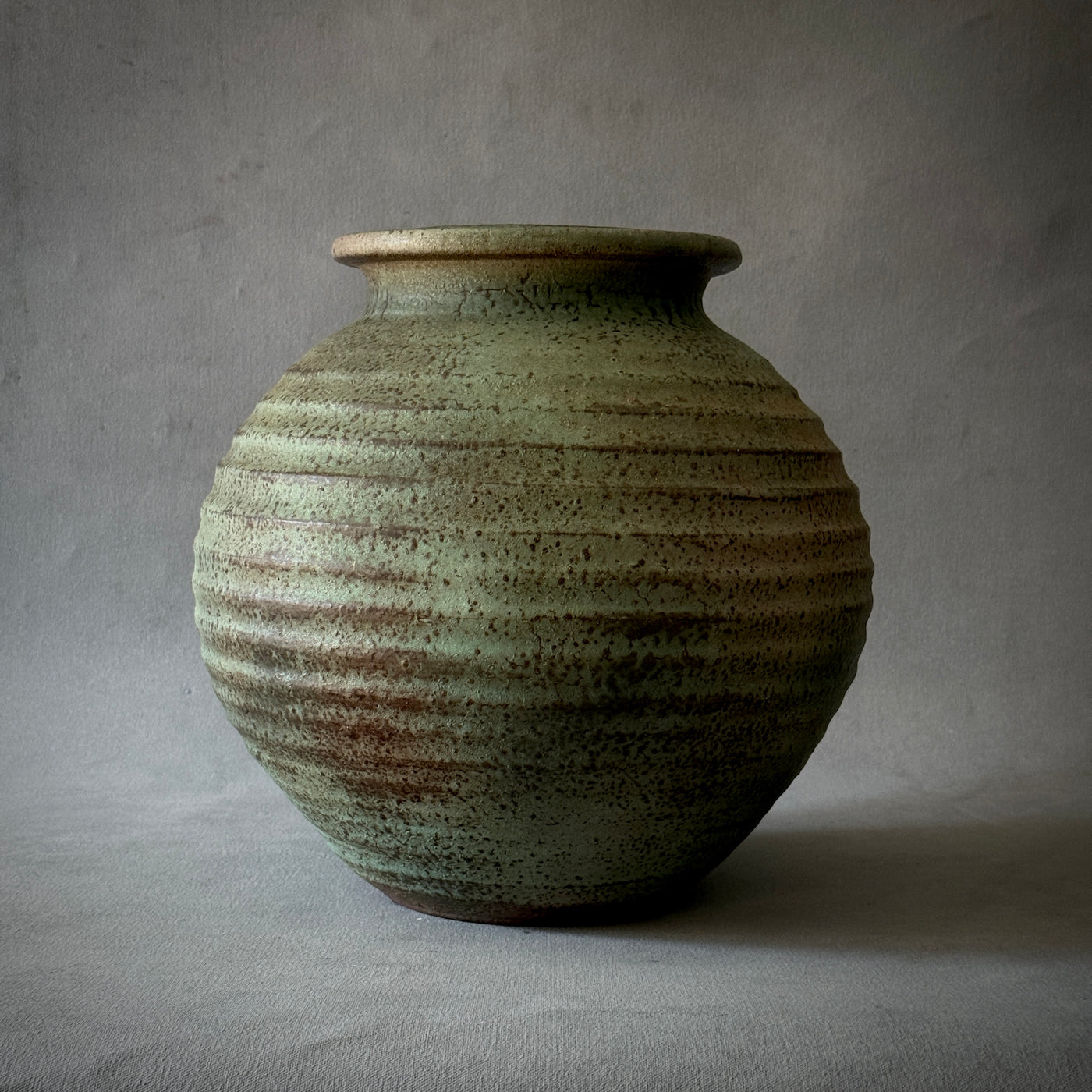 Green Mobach Pottery Vase