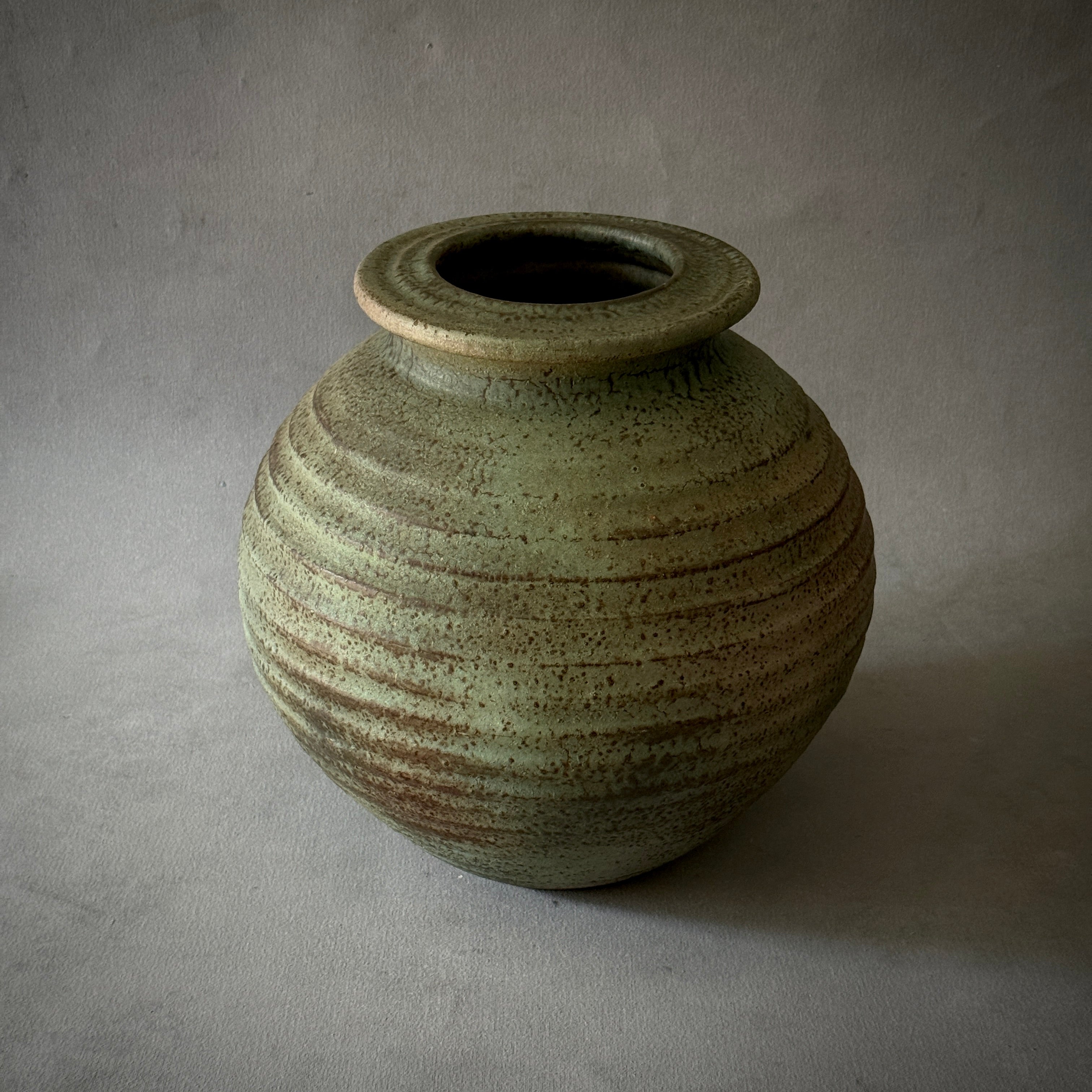 Green Mobach Pottery Vase