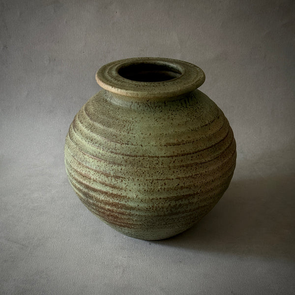 Green Mobach Pottery Vase