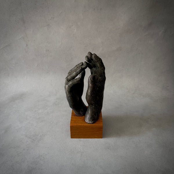 Hand in plaster by Belgian Artist