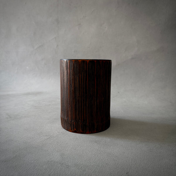 Vintage Wood Canister