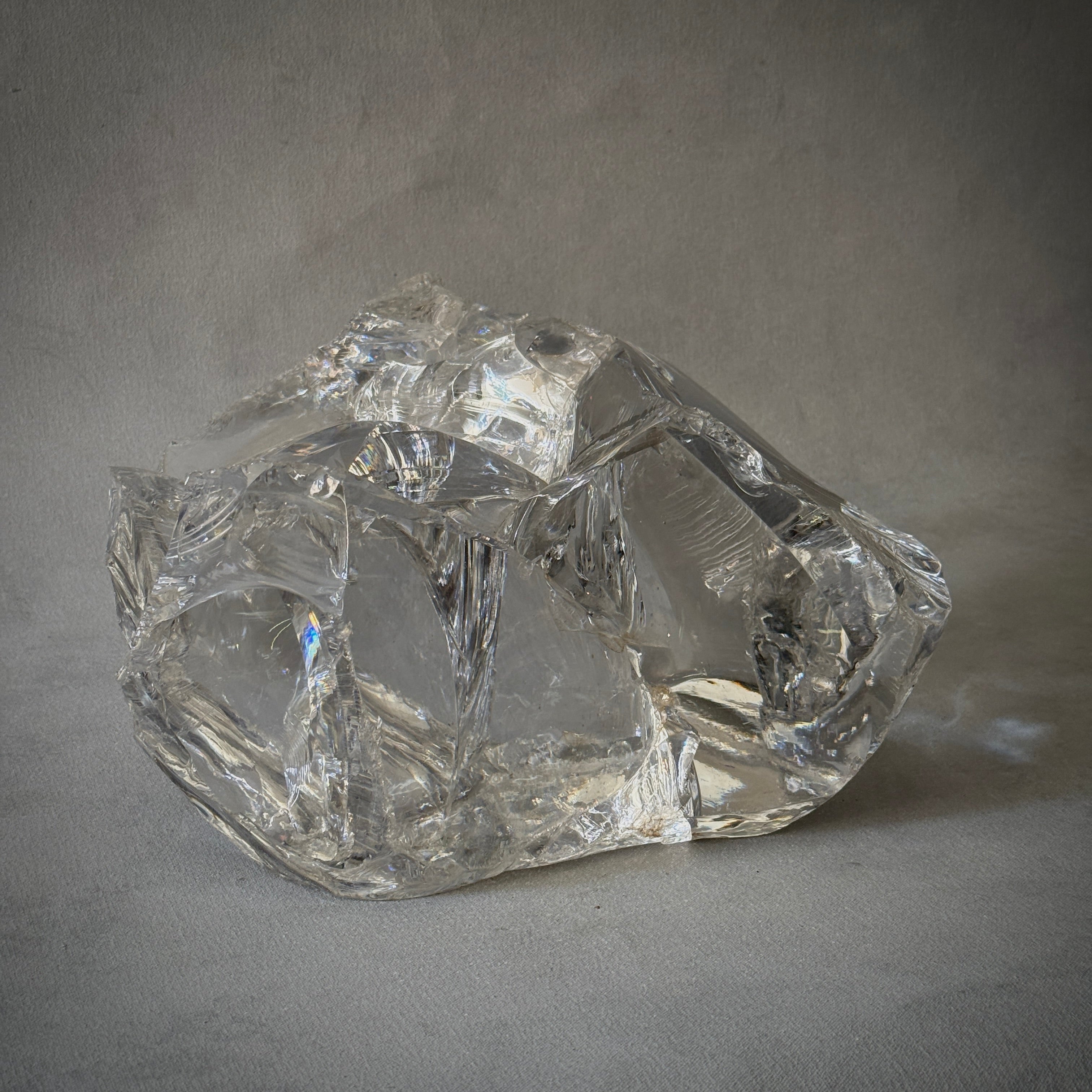 Set of three Glass Sculptures