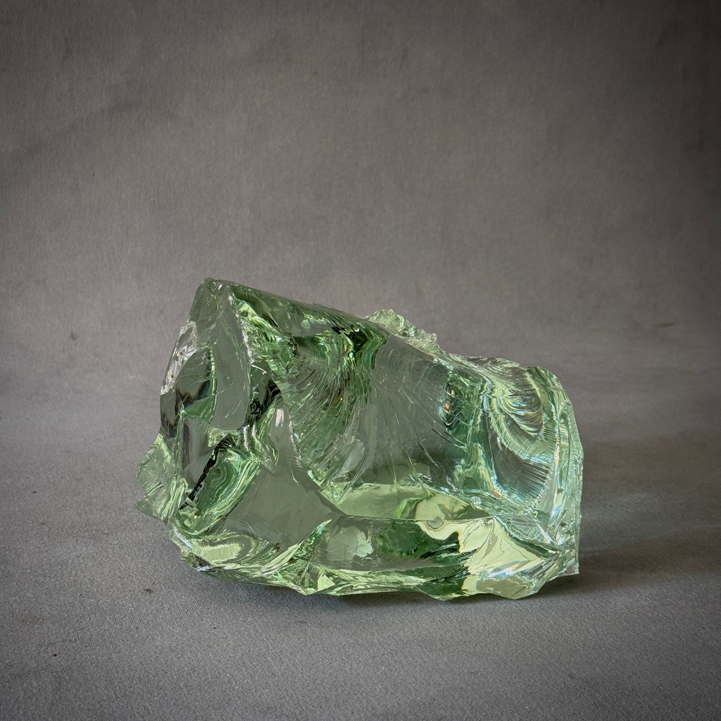 Set of three Glass Sculptures