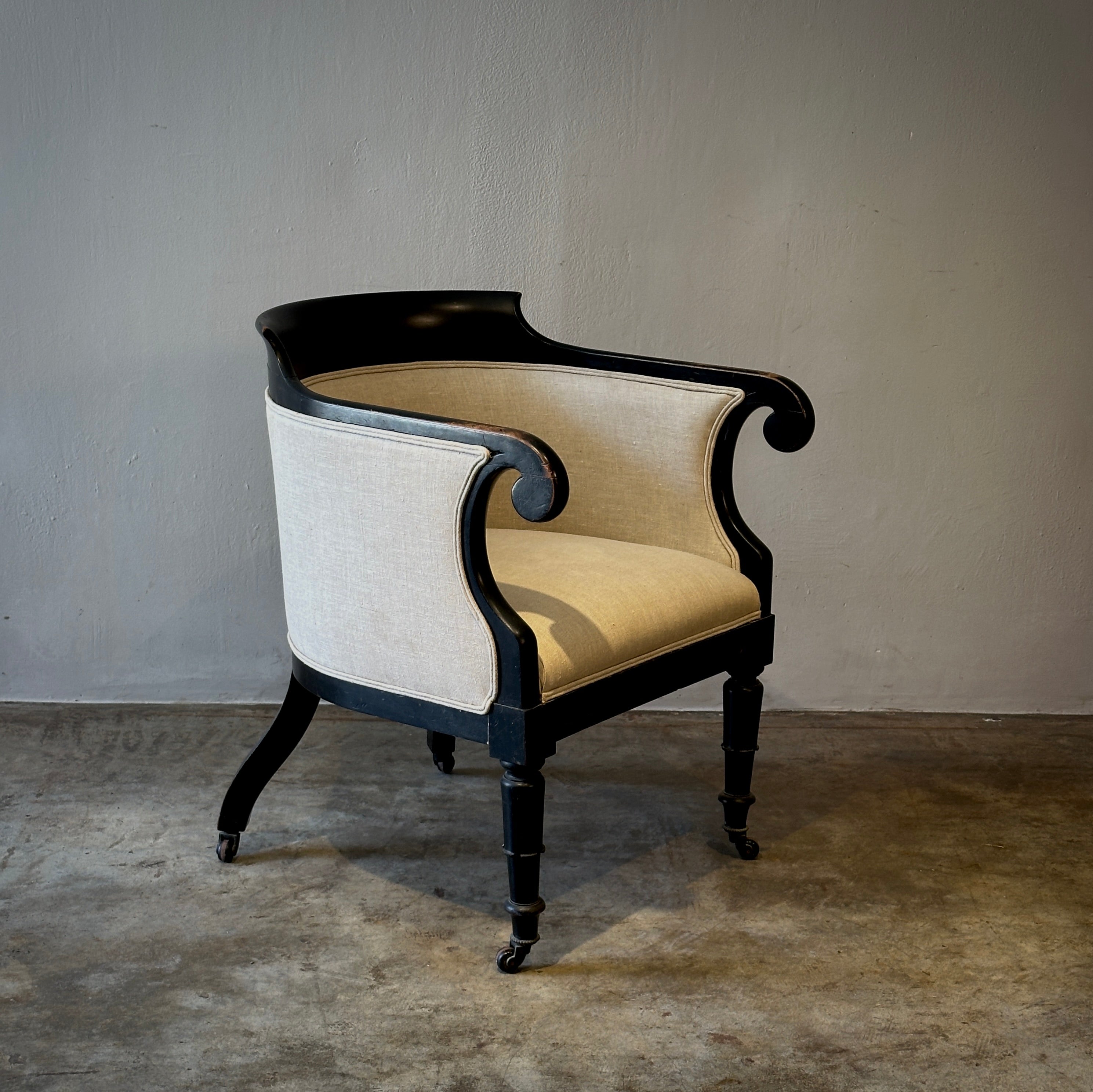 Ebonised Chair