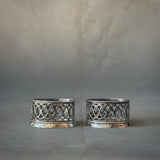 Silver Wine Coasters