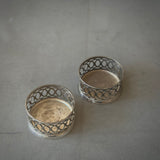 Silver Wine Coasters