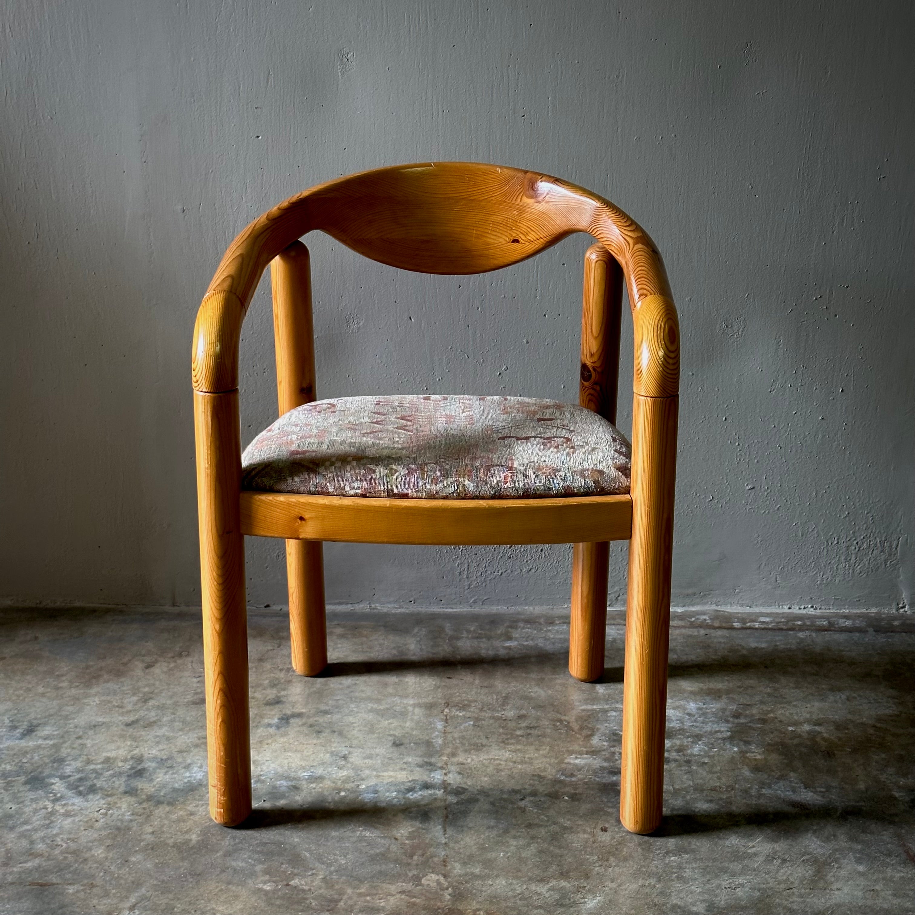 Set of Six Rainer Daumiller Dining Arm Chairs