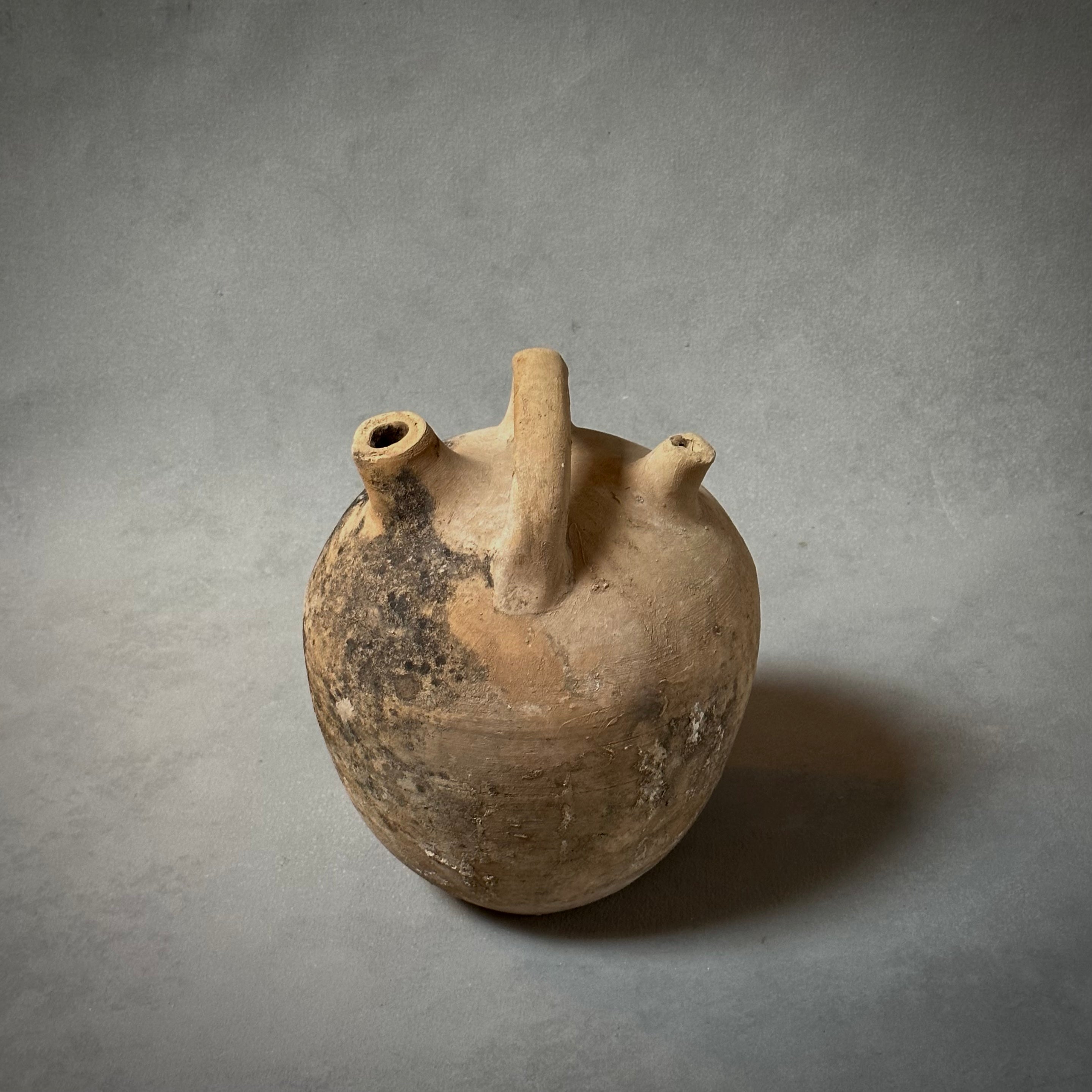 A terracotta vessel