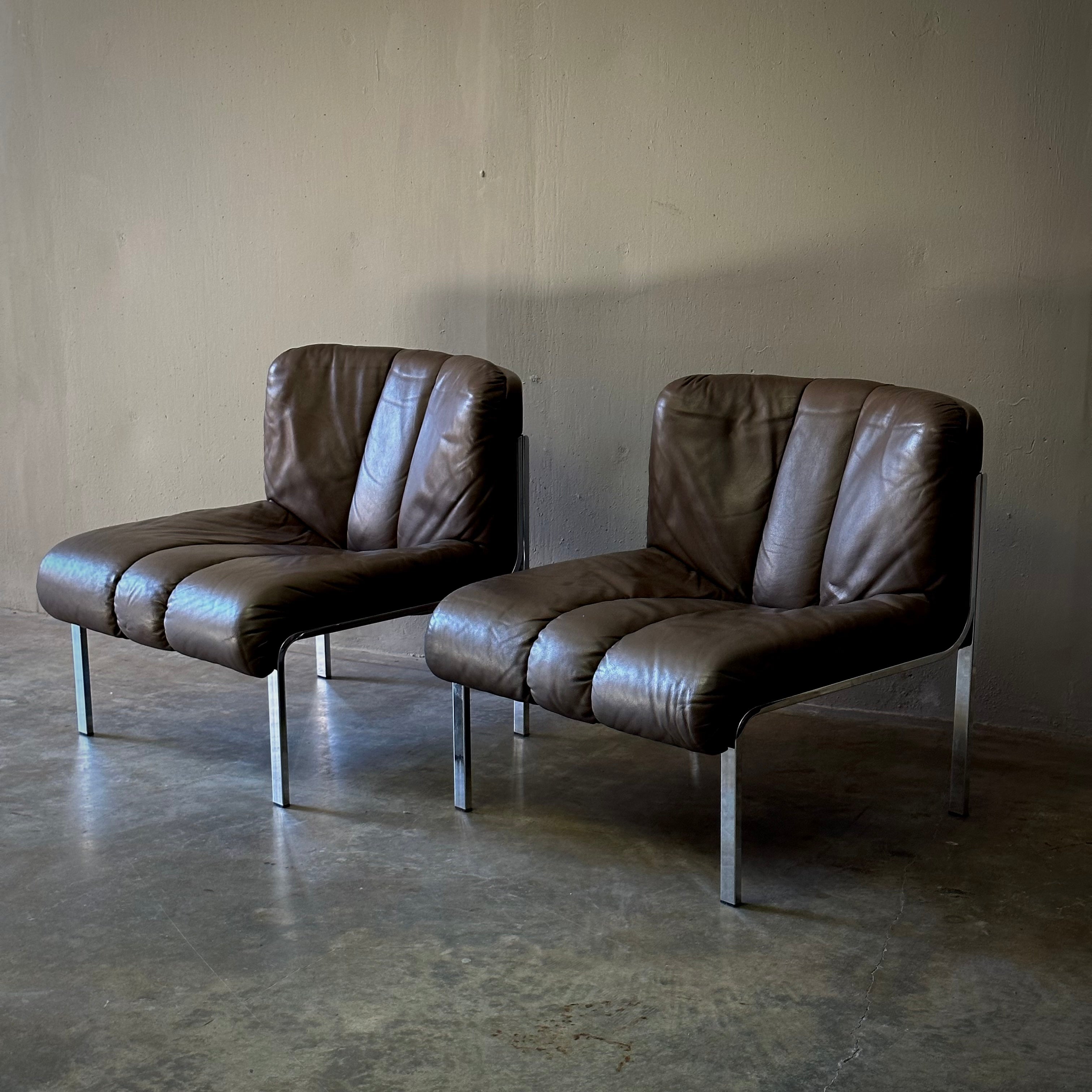 Pair of Leather Chairs