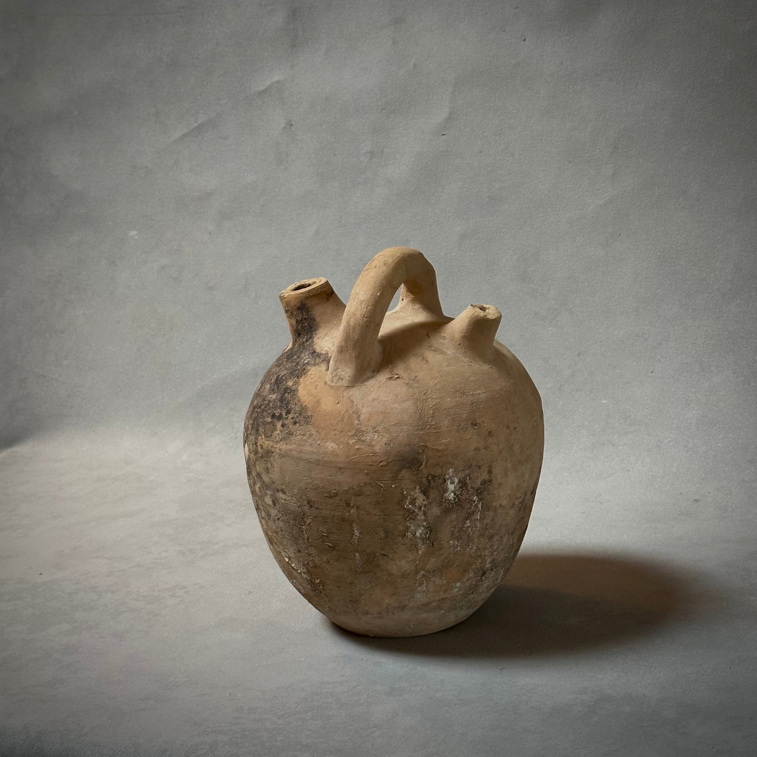 A terracotta vessel