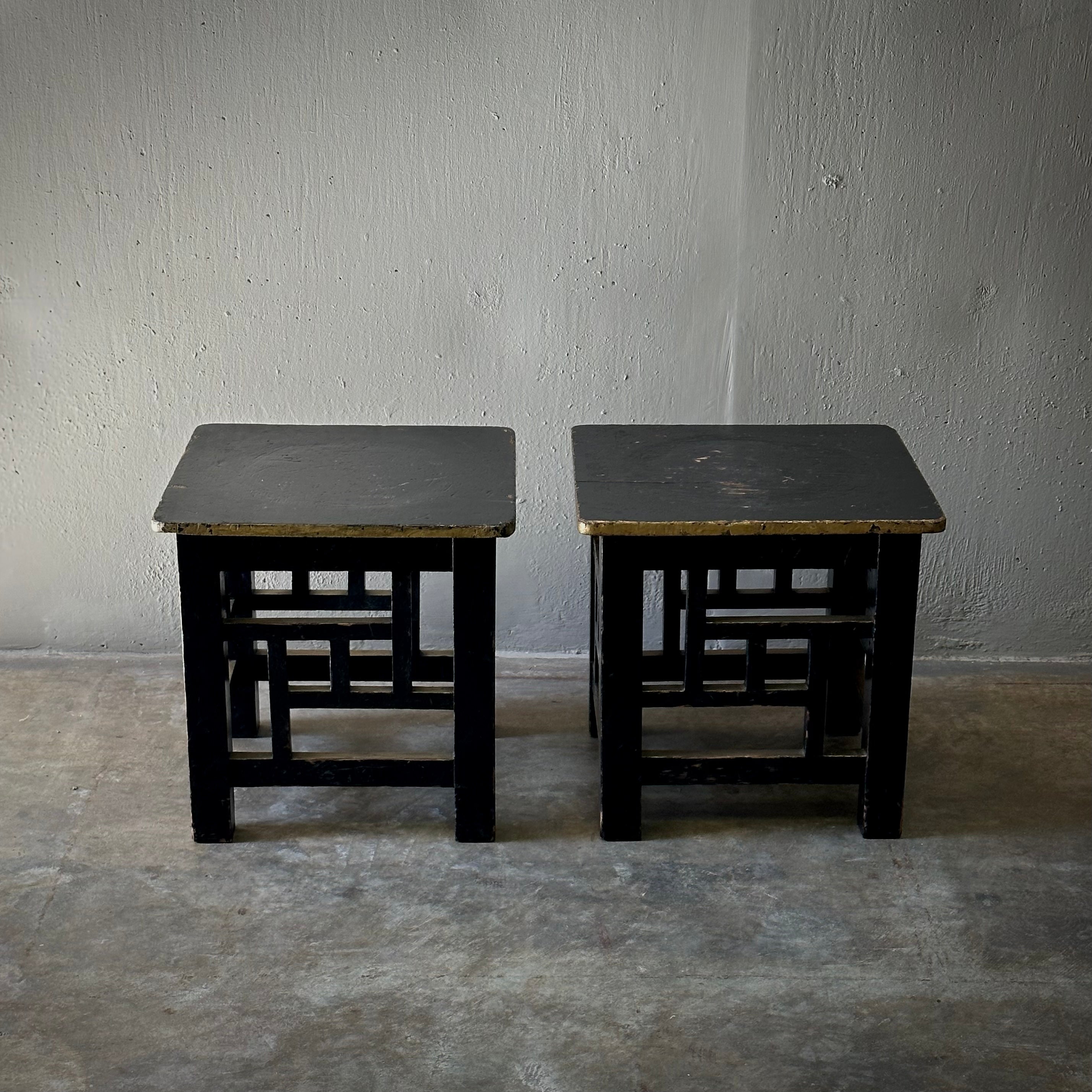 Pair of Occasional Tables or Stools