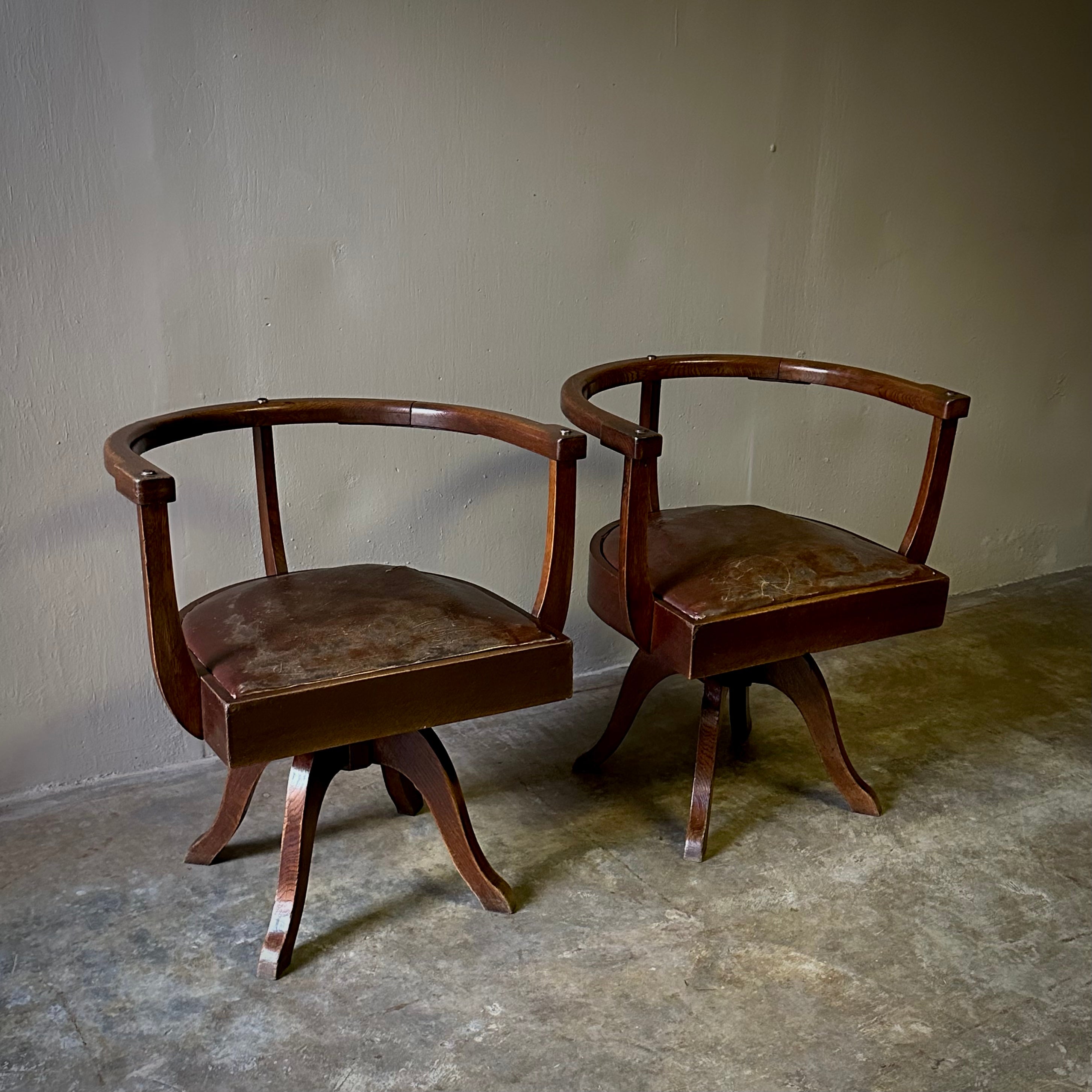 Pair of Sculptural Chairs