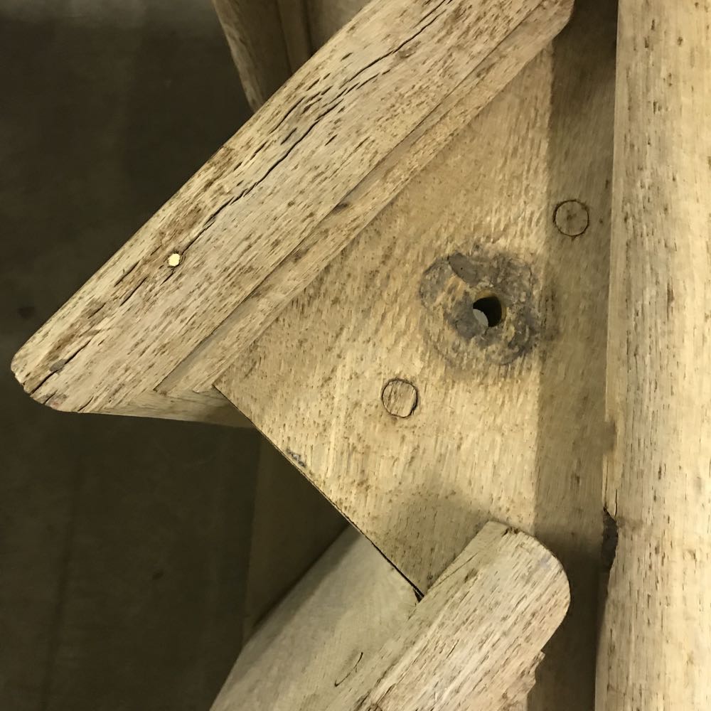 Oak Stairs With Cast Iron Balustrades