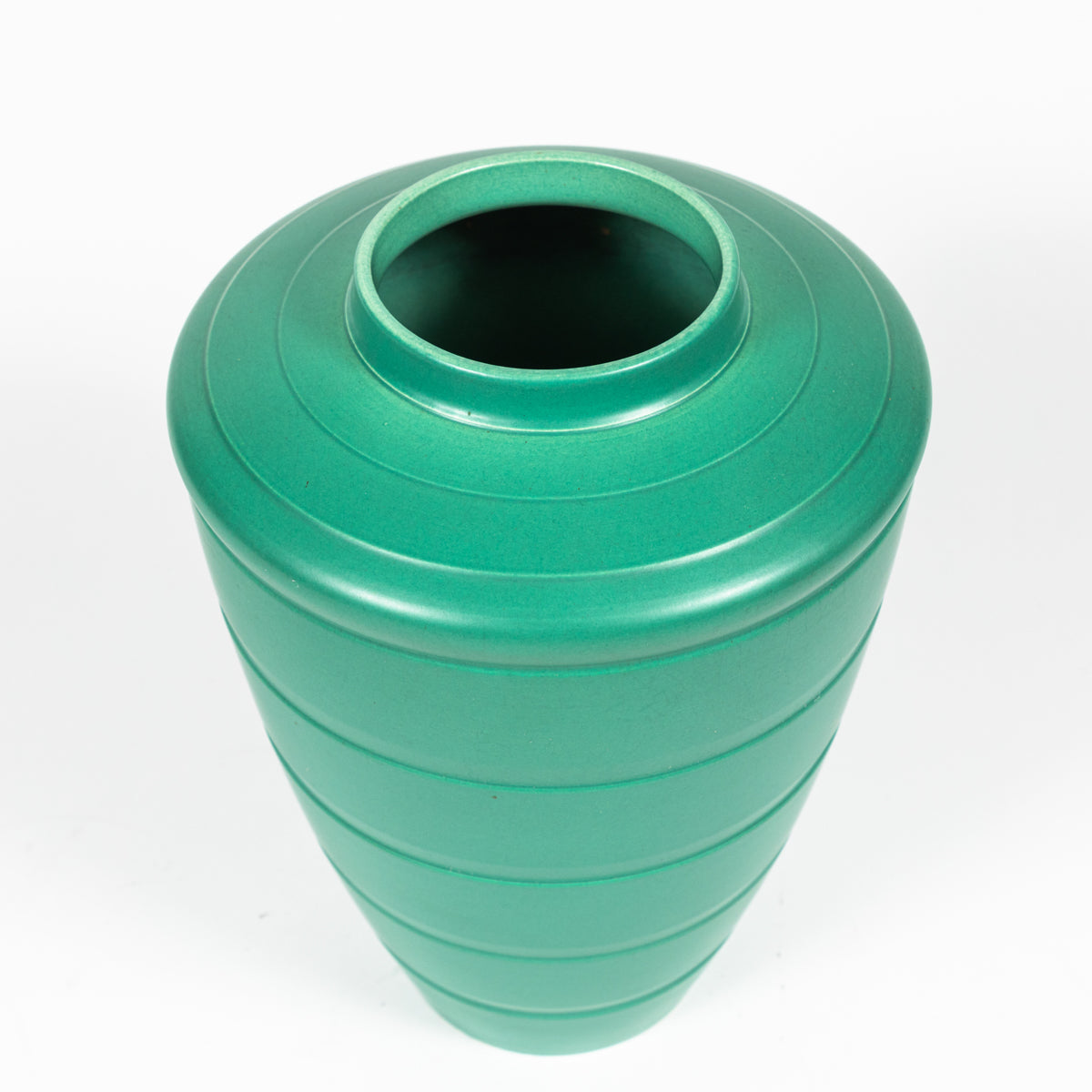 Deco Green Vase