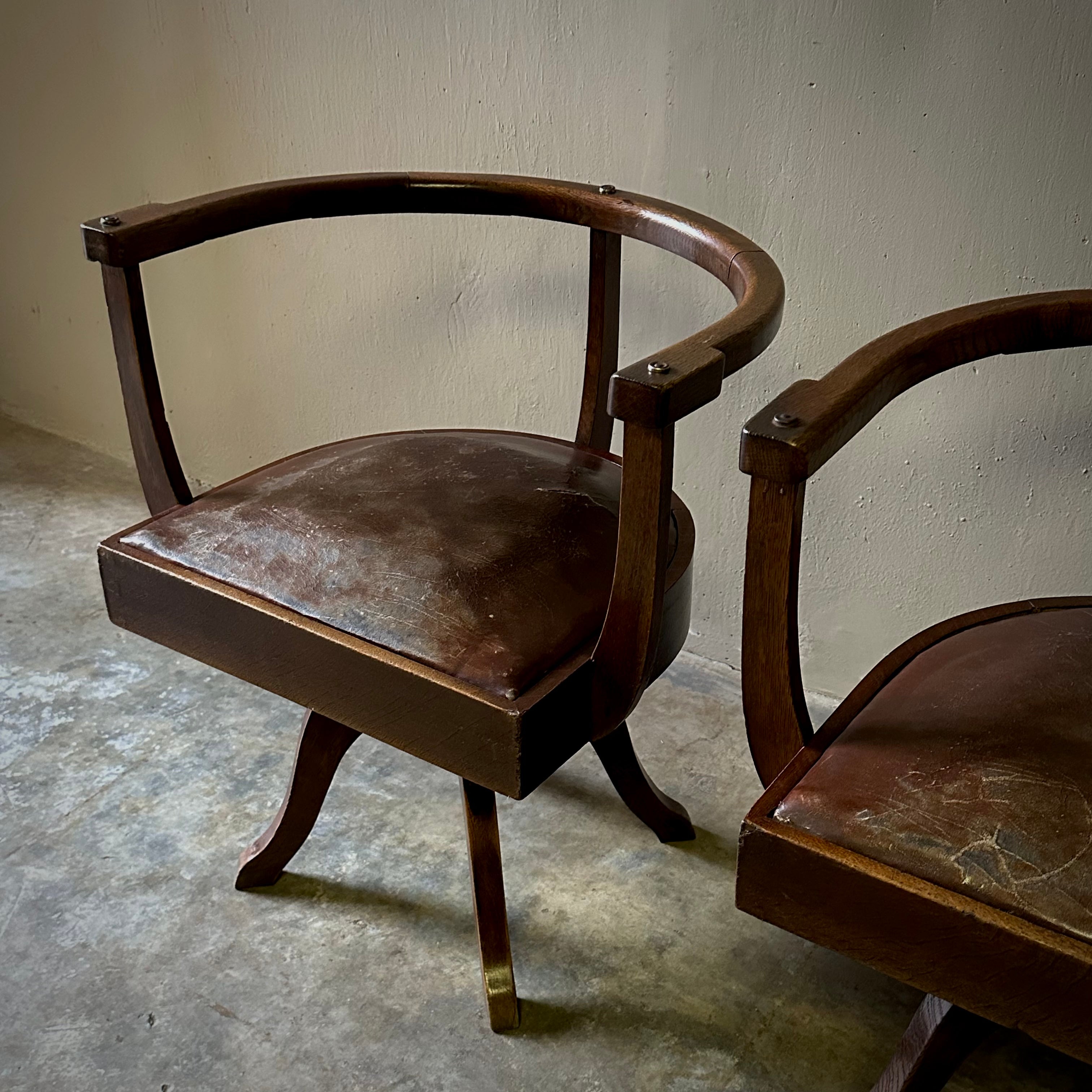 Pair of Sculptural Chairs