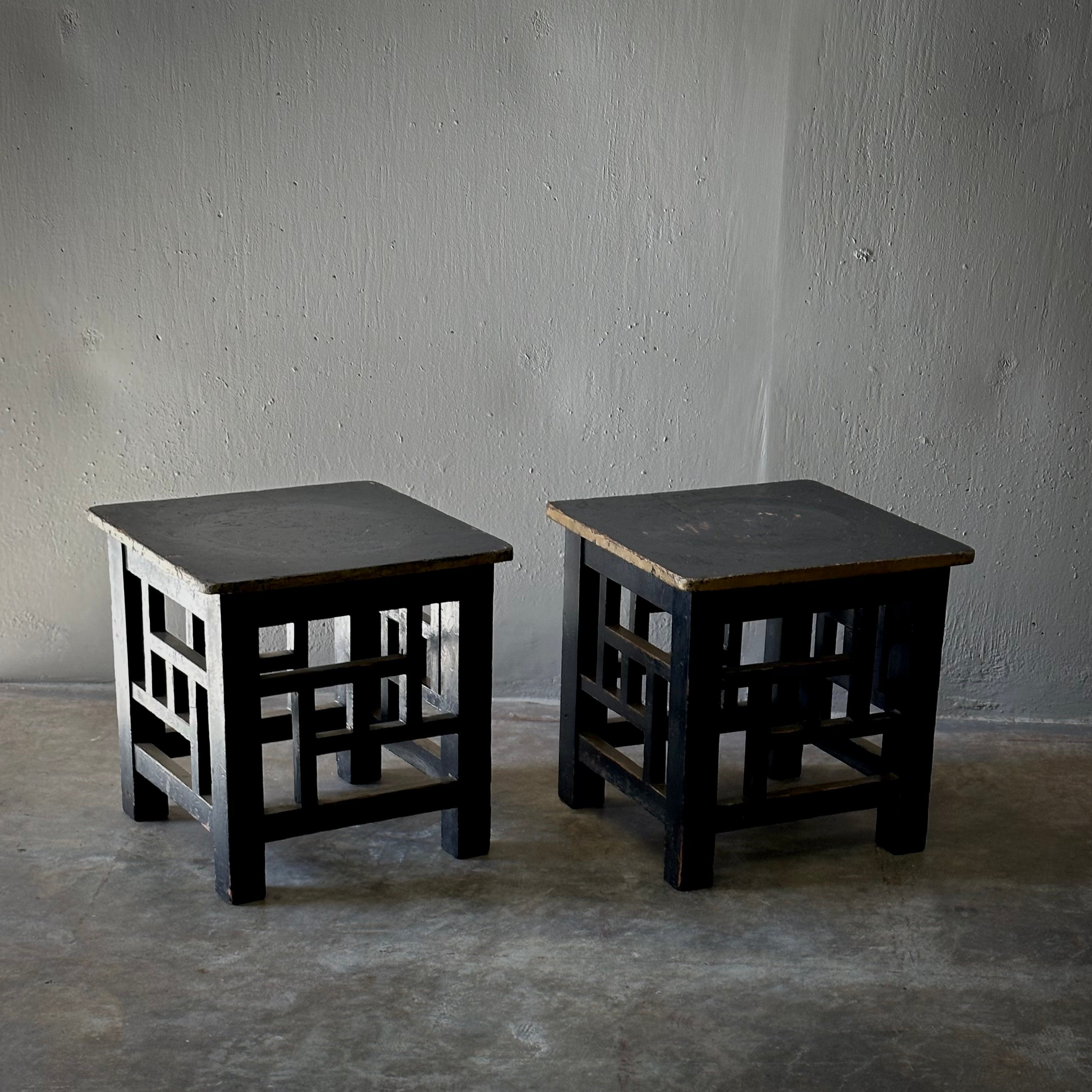 Pair of Occasional Tables or Stools