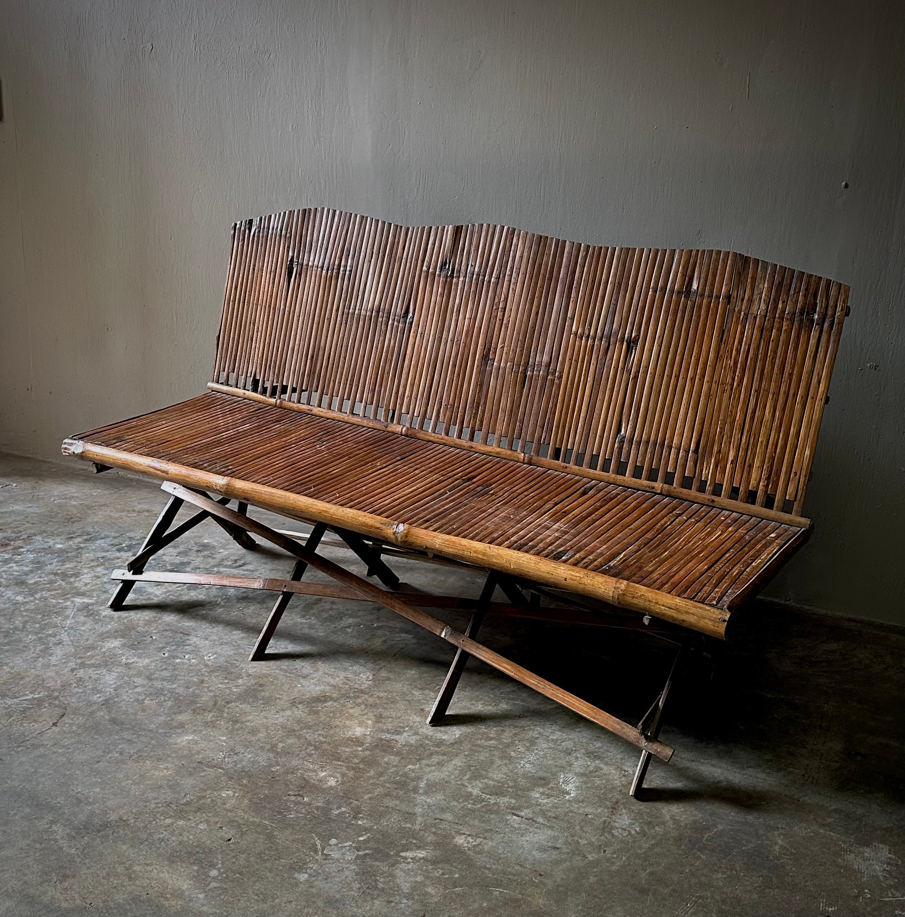 Bamboo Bench